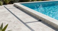 top pool deck drainage
