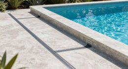 top pool deck drainage