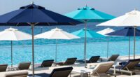 top pool deck umbrellas