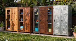 top pool equipment storage