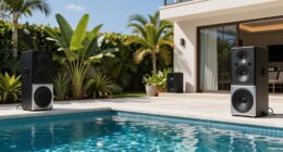 top pool house outdoor speakers