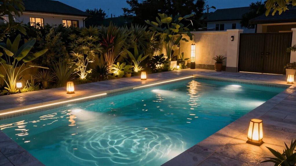top pool lighting options