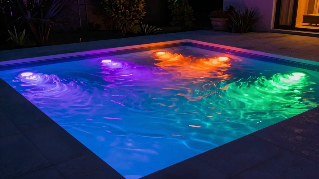 top pool lighting options