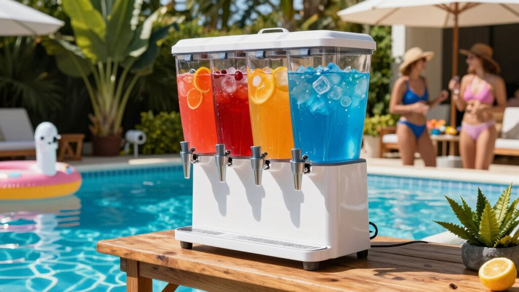 top pool party beverage dispensers