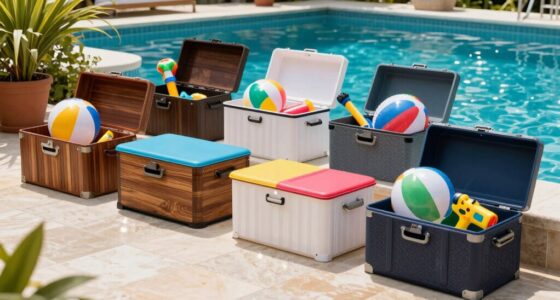 top pool toy storage