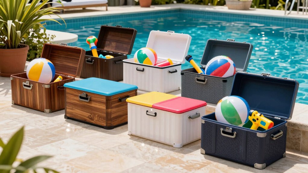 top pool toy storage