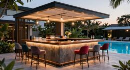 top poolside bar sets