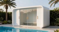 top poolside changing stations
