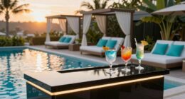 top poolside mini bars