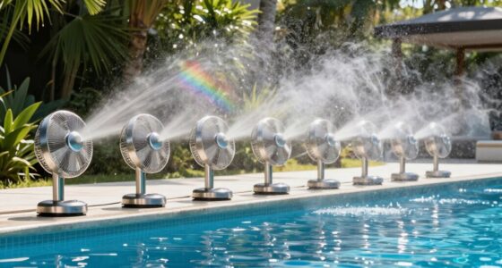top poolside misting fans