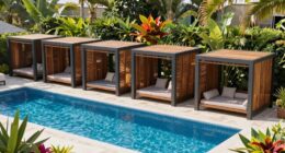 top poolside pergola kits