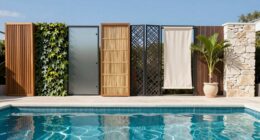 top poolside privacy options