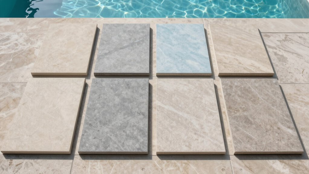 top porcelain pool pavers