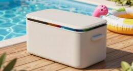 top resin pool storage