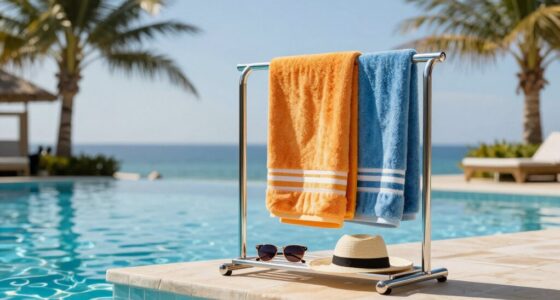 top resort towel stands