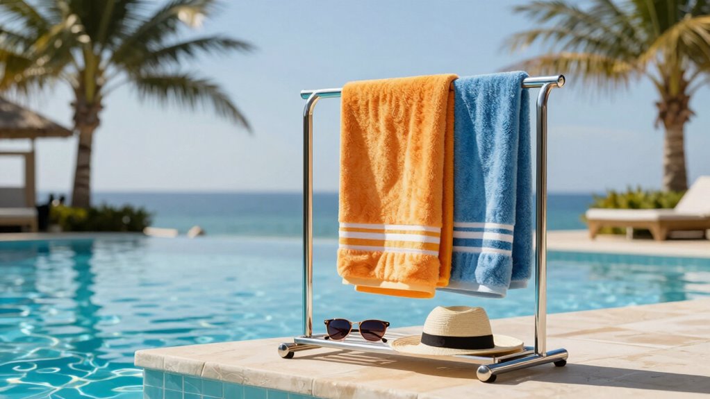 top resort towel stands