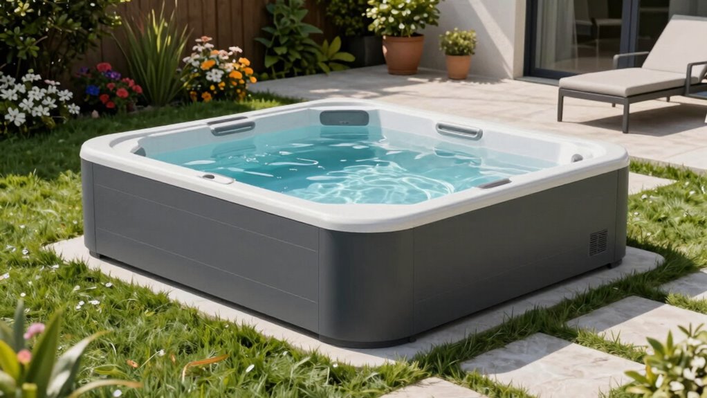 top small backyard swim spas