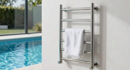 top stainless towel racks