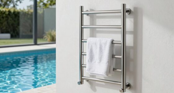 top stainless towel racks