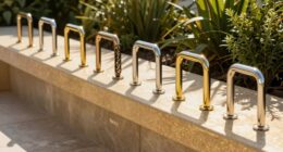 top tanning ledge handrails