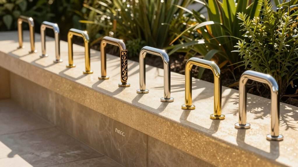 top tanning ledge handrails