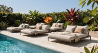 top weatherproof pool daybeds