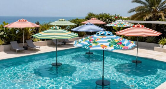 top windy pool umbrellas