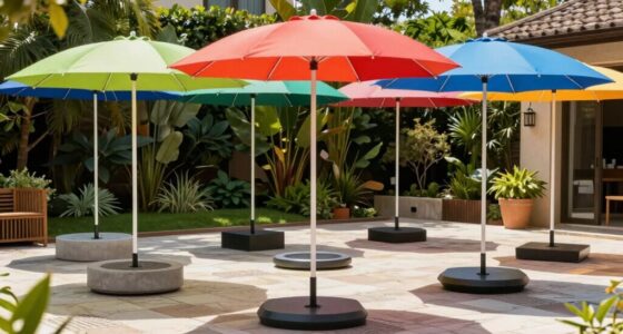 top windy umbrella bases