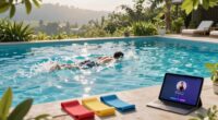variety in endless pool workouts