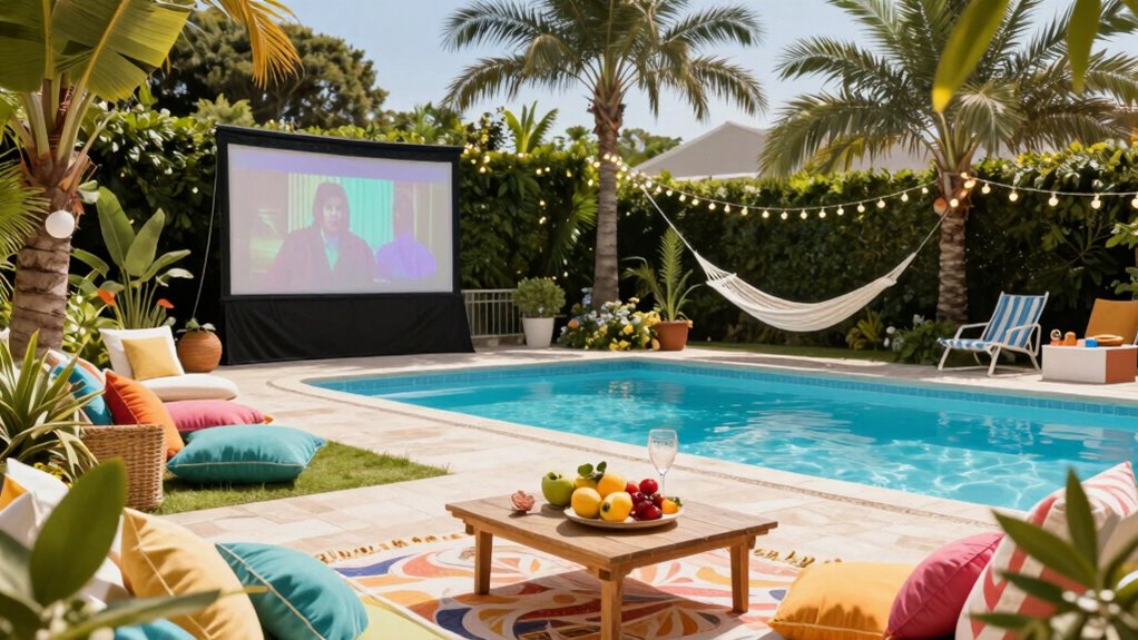 versatile pool area activities