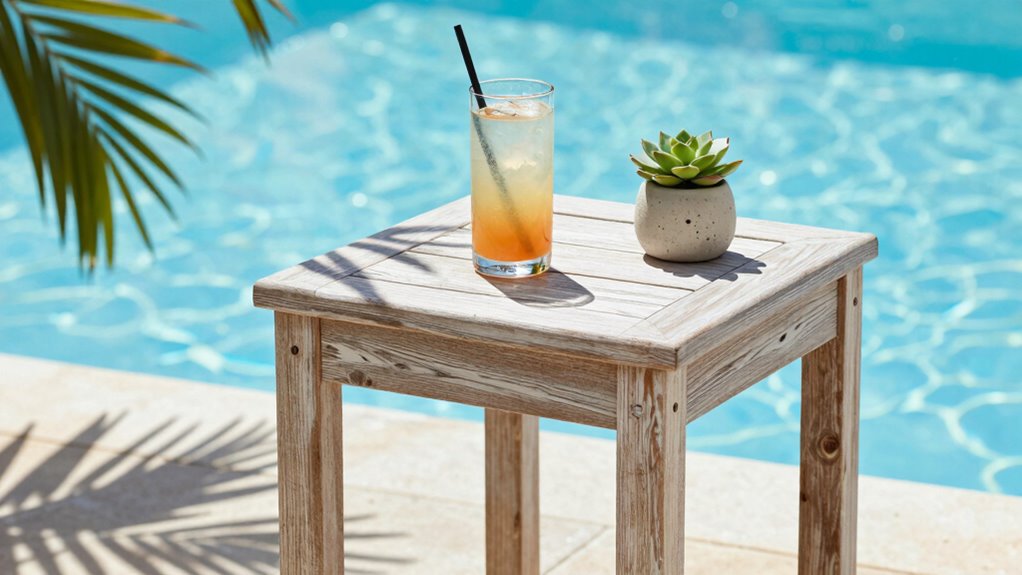 weatherproof stylish outdoor tables