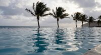 wind impacts infinity pool