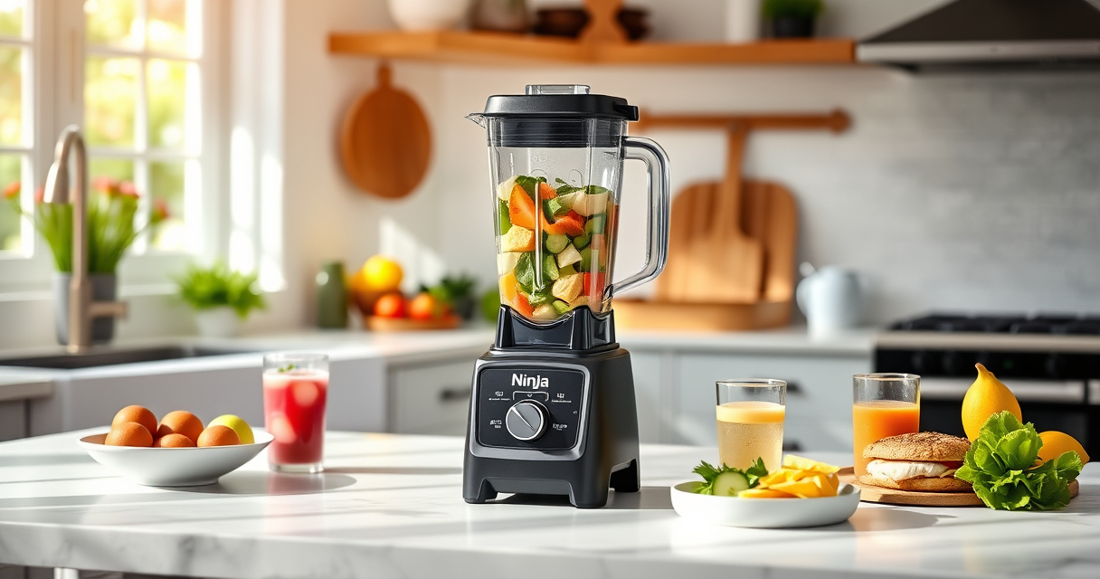 Cool Down with a Refreshing Summer Smoothie Using the Ninja Professional Blender