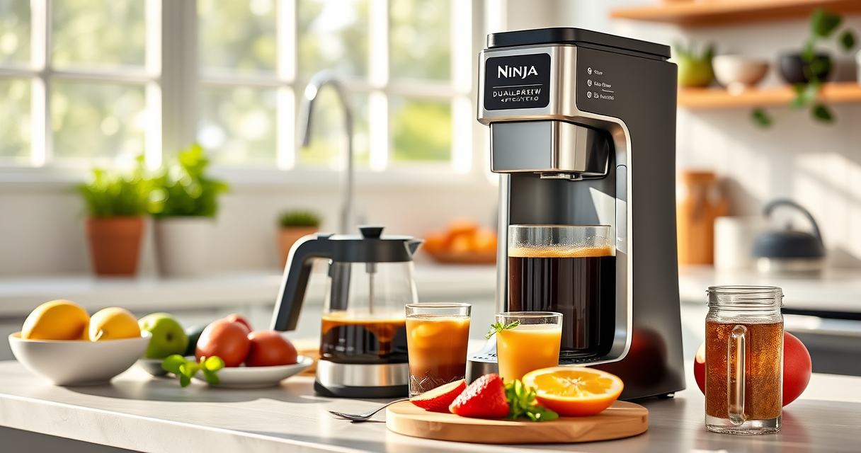 Make Iced Coffee Perfection with Ninja DualBrew Pro This Summer