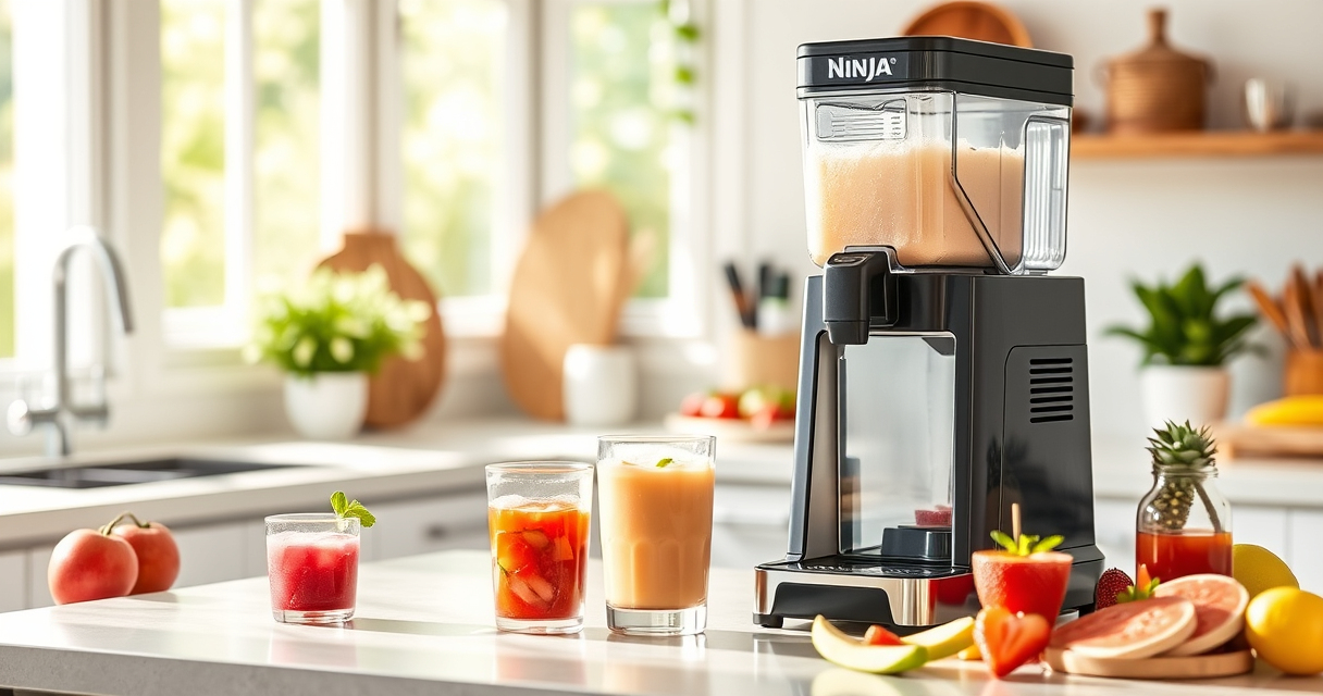 Make Refreshing Summer Slushies with the Ninja SLUSHi Frozen Drink Maker