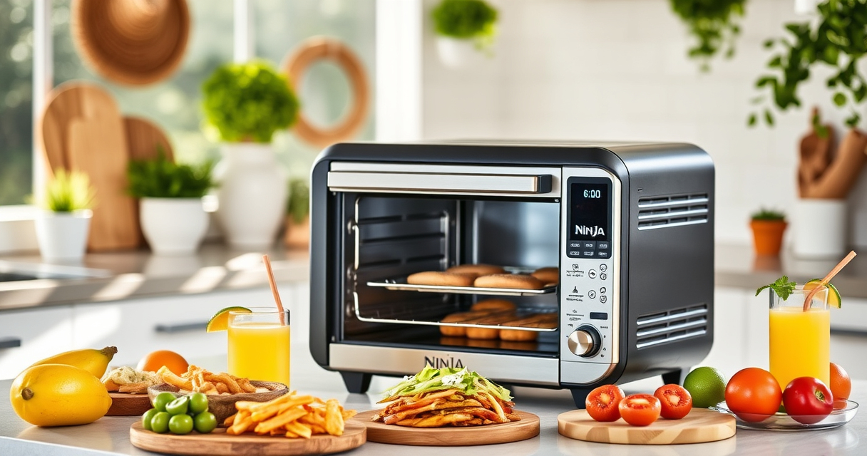 Summer Grilled Veggie Pizza with Ninja Foodi XL Pro Air Oven