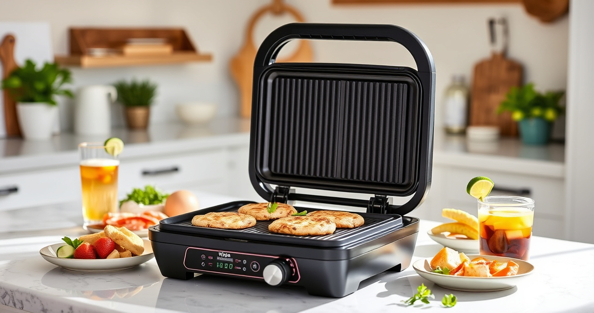 Summer Grilling Made Easy with the Ninja Foodi Pro 5-in-1 Indoor Grill