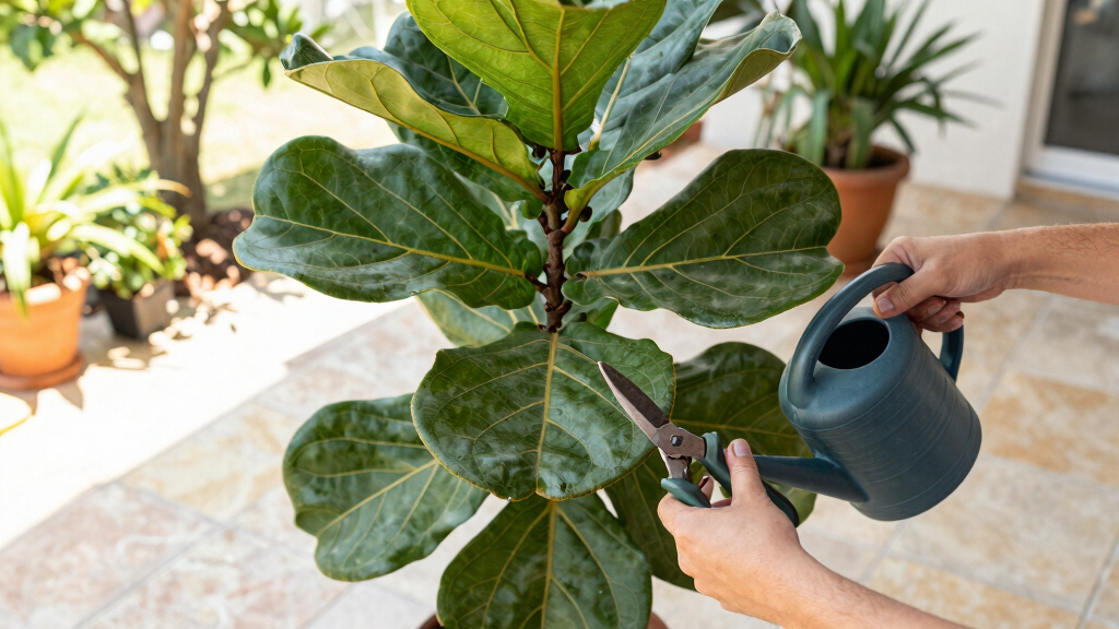 What Your Fiddle Leaf Fig Needs in June – 5 Simple Care Tasks for Shiny Leaves and Healthy Growth