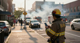 Apartment Fire Prompts Traffic Delays On SF's Jones Street; 3 People Being Evaluated - NBC Bay Area