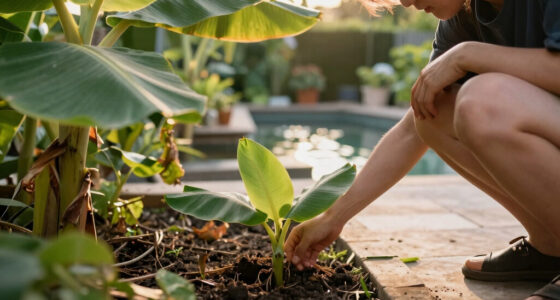 Bananas Sprout In Rayleigh Garden UK After 15 Years