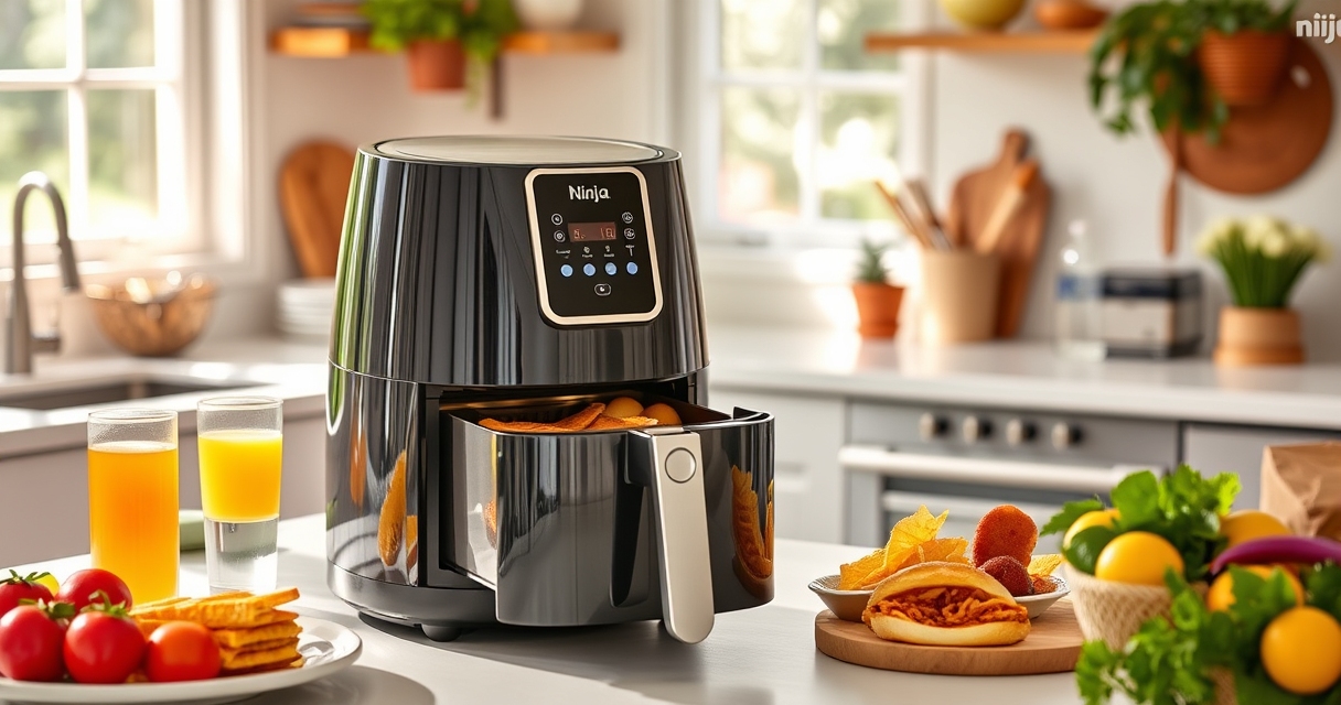Beat the Summer Heat with Ninja Crispi 4-in-1 Glass Air Fryer