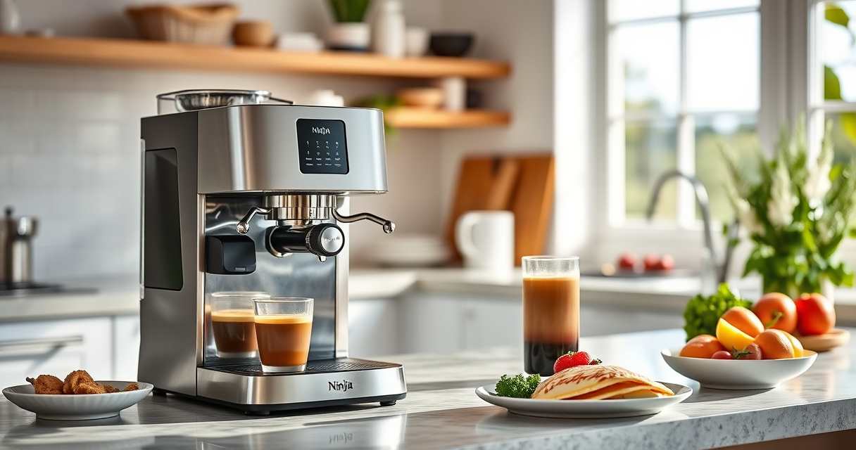 Beat the Summer Heat with the Ninja Luxe Café Pro Espresso Ice Brew