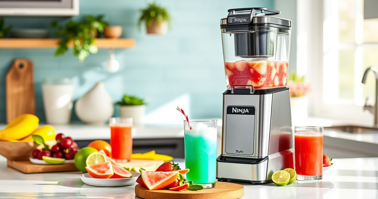 Cool Off This Summer with the Ninja SLUSHi XL Frozen Drink Maker