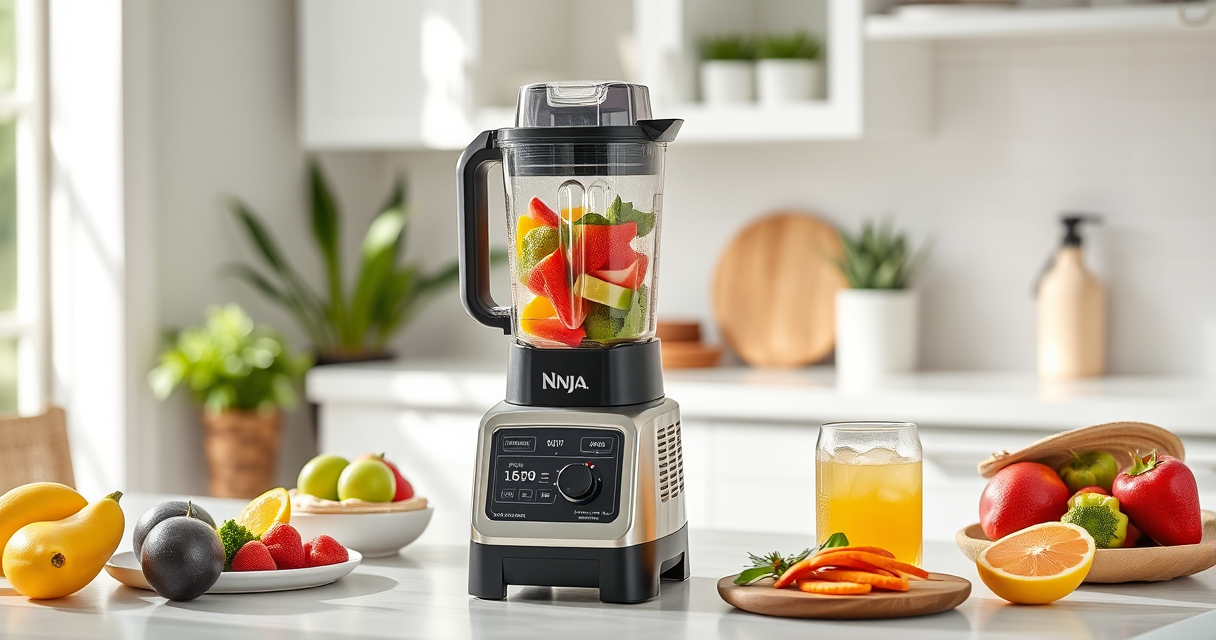 Cool Off with a Refreshing Summer Smoothie Using the Ninja BC151EM Blast Portable Blender