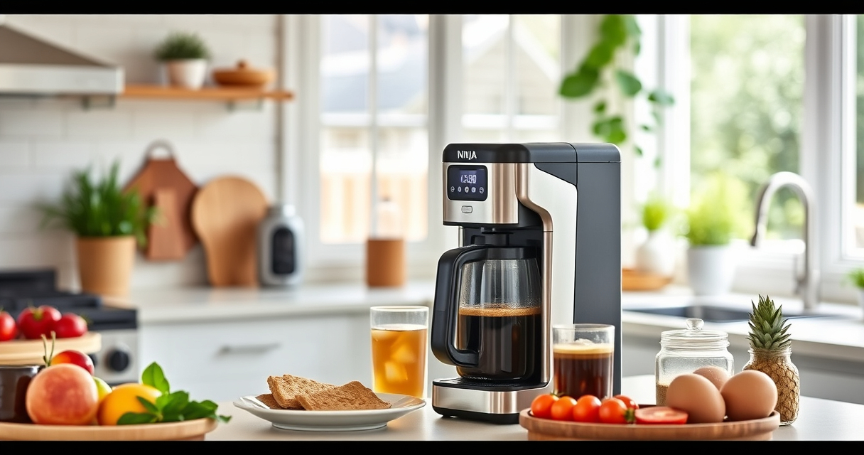 Create Refreshing Iced Coffee with the Ninja XL Coffee Maker