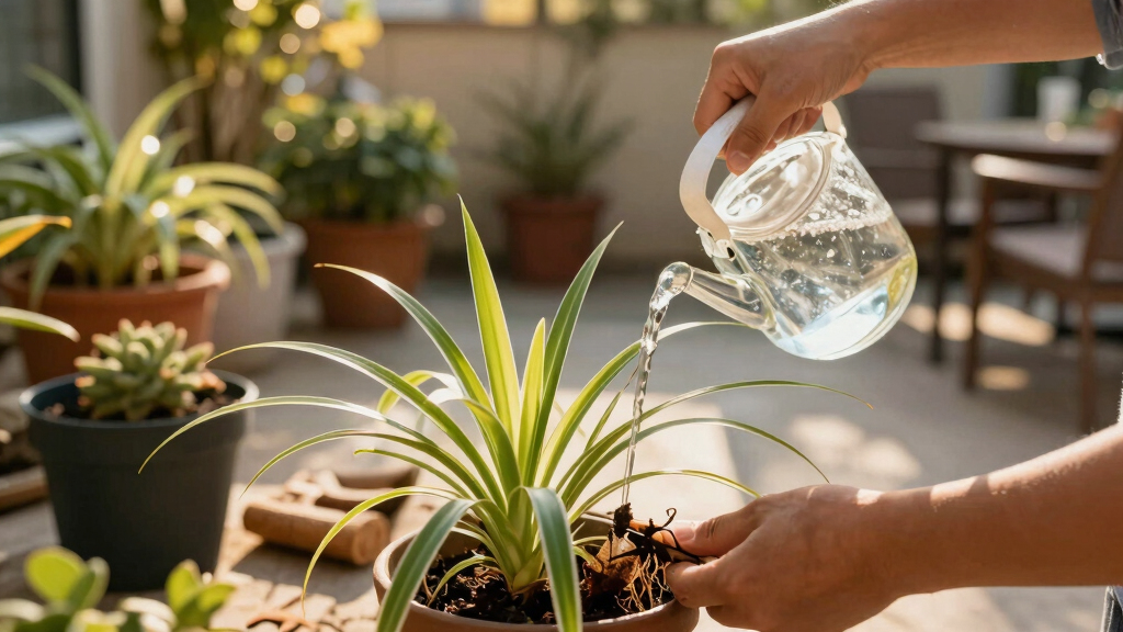 How to propagate spider plants