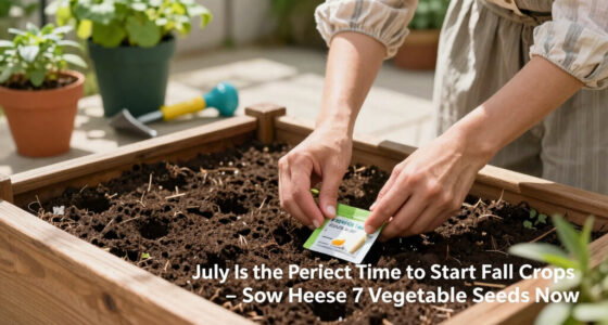 July Is the Perfect Time to Start Fall Crops – Sow These 7 Vegetable Seeds Now to Keep the Harvests Coming