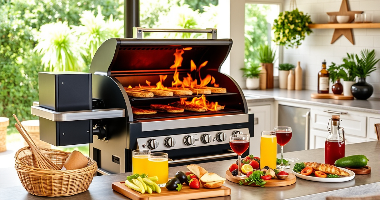 Master the Perfect Summer BBQ with the Ninja Woodfire Pro Connect XL