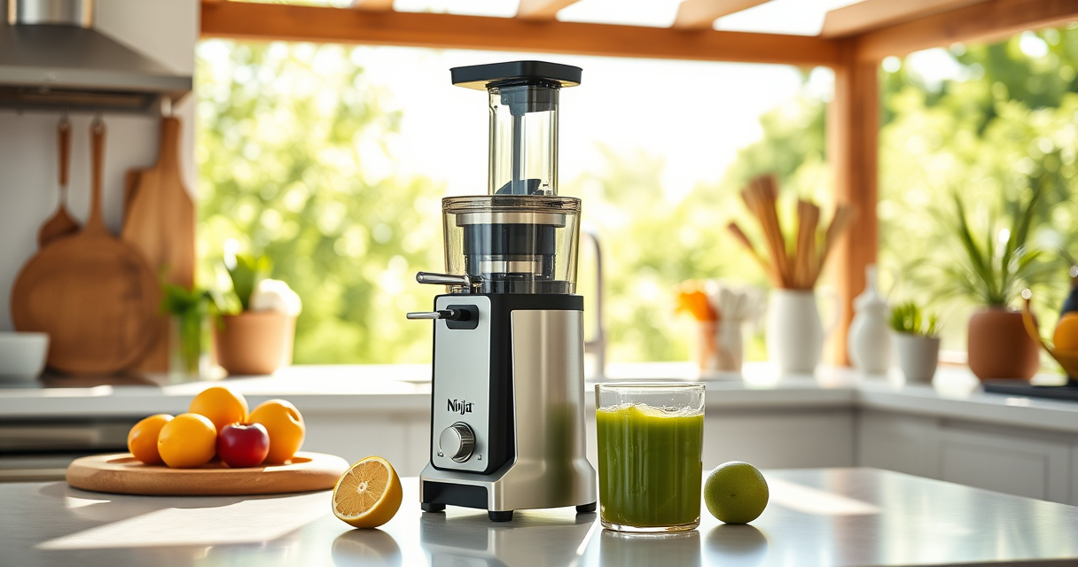 Ninja NeverClog Cold Press Juicer: Your Summer Juice Companion
