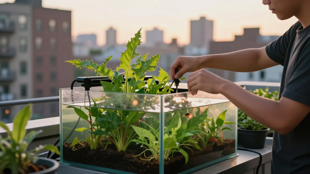 NYC Apartment Aquaponics